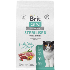 Сухой Корм для кошек BRIT Care Sterilised Urinary
