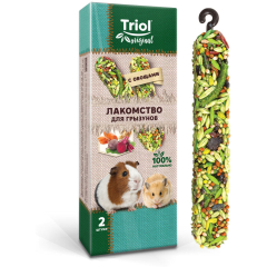 Лакомство для грызунов TRIOL Original с овощами 2 палочки 50 г 