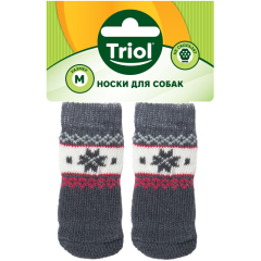 Носки для собак TRIOL Снежинка M 