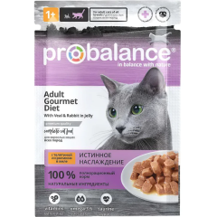 Паучи для кошек PROBALANCE Gourmet Diet