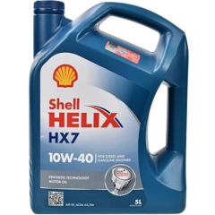 Моторное масло 10W40 полусинтетическое SHELL Helix HX7