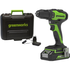 Дрель-шуруповерт аккумуляторная Greenworks 24V GD24DD35