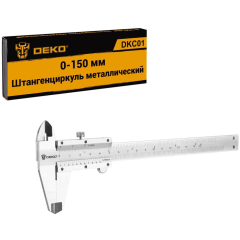 Штангенциркуль металлический DEKO DKC01 