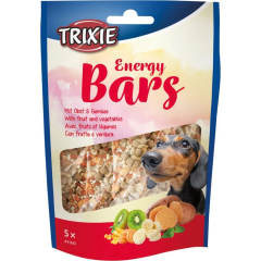 Лакомство для собак TRIXIE Energy Bars овощи фрукты курица 5 пластинок 100 г 