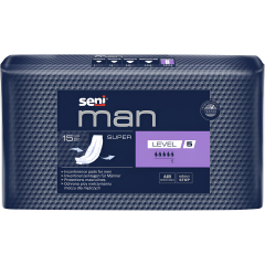 Прокладки урологические SENI Man Super level 5 15 штук 