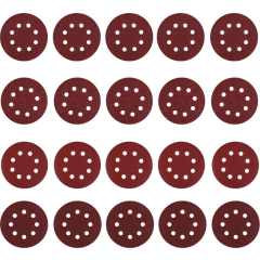 Набор шлифовальных кругов DEKO SD20-1 (P40, P80, P120, P240), 125мм, 20 шт 