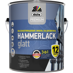 Эмаль алкидная Dufa Premium HAMMERLACK по металлу