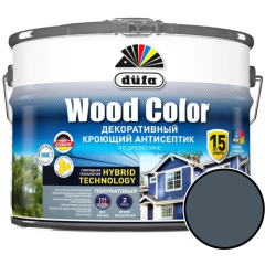 Антисептик DUFA Wood Color кроющий декоративный лунная ночь 9 л