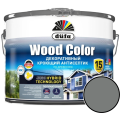 Антисептик DUFA Wood Color кроющий декоративный маренго 9 л