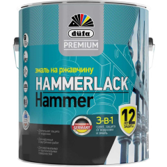 Эмаль алкидная Dufa Premium HAMMERLACK молотковая по металлу