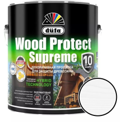 Пропитка DUFA Wood Protect Supreme белая 2,5 л