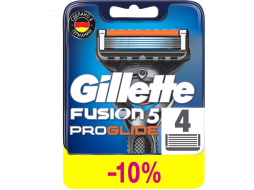 Кассеты сменные GILLETTE Fusion5 ProGlide 4 штуки 