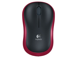 Мышь беспроводная LOGITECH M185 Red 