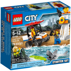 Конструктор LEGO City Набор для начинающих Береговая охрана 