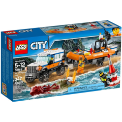 Конструктор LEGO City Внедорожник 4х4 команды быстрого реагирования 