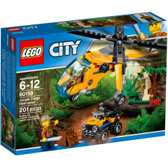 Конструктор LEGO City Грузовой вертолет исследователей джунглей 