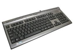 Клавиатура A4TECH KLS-7MUU Silver