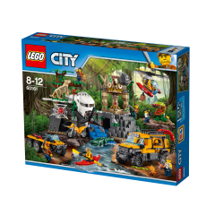 Конструктор LEGO City База исследователей джунглей 