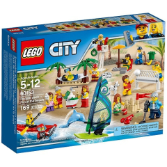 Конструктор LEGO City Отдых на пляже Жители 