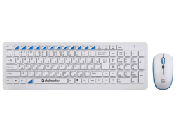 Комплект беспроводной клавиатура и мышь DEFENDER Skyline 895 Nano 