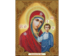 Алмазная вышивка АЛМАЗНАЯ ЖИВОПИСЬ Икона Казанская Богородица
