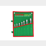 Набор ключей комбинированных с поворотной головкой 8-19 мм TOPTUL (GAAA1207)