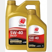Моторное масло 5W40 синтетическое IDEMITSU SN/CF F-S 4 л + 1 л в подарок (012214)