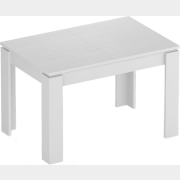 Стол кухонный ЭЛИГАРД Arris 1 белый структурный 118-157х76х76 см