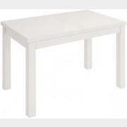 Стол кухонный ЭЛИГАРД One белый матовый 110-149x67x76 см (60775)