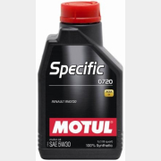 Моторное масло 5W30 синтетическое MOTUL Specific 0720 1 л (102208)