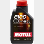 Моторное масло 5W30 синтетическое MOTUL 8100 Eco-Nergy 1 л (102782)