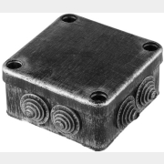 Коробка распределительная ОП 95х95х45 мм ЮПИТЕР серебро (JP7113-26)