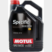 Моторное масло 5W30 синтетическое MOTUL Specific 504,00-507,00 5 л (106375)