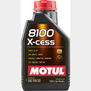 Моторное масло 5W30 синтетическое MOTUL 8100 X-Cess 1 л (108944)