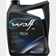Моторное масло 5W30 синтетическое WOLF VitalTech 5 л (14115/5)