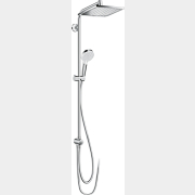 Душевая стойка HANSGROHE Crometta E 240 1jet Showerpipe Reno EcoSmart (27289000)