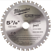 Диск пильный 150x20 мм 34 зуба MILWAUKEE (48404080)