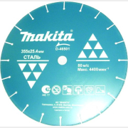 Круг алмазный 355x25,4 мм сегментированный по металлу MAKITA (D-46501)