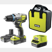 Дрель шуруповерт аккумуляторная RYOBI R18DDBL-220S (5133003435)