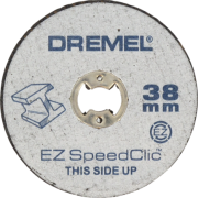 Диск отрезной для гравера по металлу 38 мм DREMEL SC456 5 штук (2615S456JC)