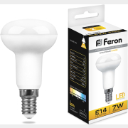 Лампа светодиодная E14 FERON LB-450 R50 7 Вт 2700K (25513)