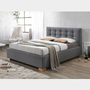 Кровать двуспальная SIGNAL Copenhagen серый 160x200 см (COPENHAGEN160SZD)