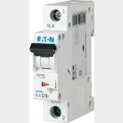 Автоматический выключатель EATON PL4 1P 40А С 4,5кА (293128)
