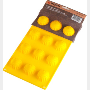 Форма для выпечки силиконовая прямоугольная 28,5х16,3х2,5 см PERFECTO LINEA желтая (20-015200)