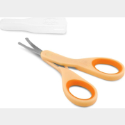 Ножнички детские CHICCO с закругленными концами оранжевый (340628104)