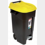 Контейнер для мусора пластиковый с педалью TAYG 120 л (423017)