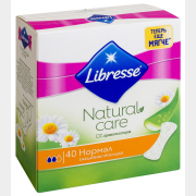 Ежедневные гигиенические прокладки LIBRESSE Natural Care Normal 40 штук (0201070945)