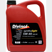 Моторное масло 5W40 синтетическое DIVINOL Syntolight 505,01 5л (49540-K007)