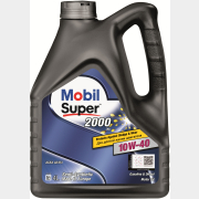 Моторное масло 10W40 полусинтетическое MOBIL Super 2000 X1 4 л (150548)