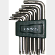 Набор ключей Torx Т10H-Т40H с отверстием 7 предметов FORCE (5071T)